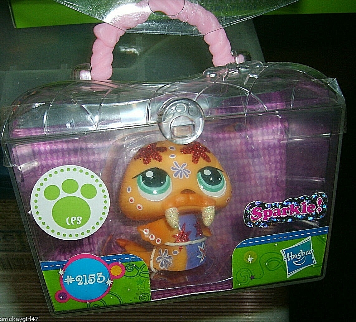 Littlest Pet Shop Shimmer N Shine Figure #2153 WALRUS, MIB
