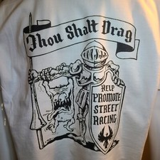 Vintage Racegasserdrag T-shirt Thou Shalt Drag.
