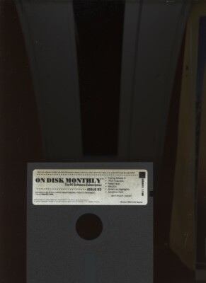 ON DISK MONTHLY: THE PC SOFTWARE SUBSCRIPTION ISSUE 83 /SIX PROGRAMS++ /*RAREST*