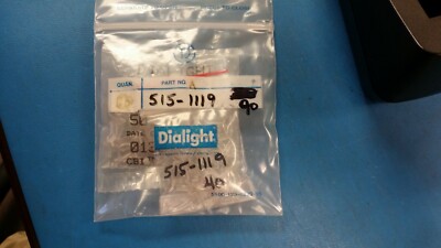 (10 PCS) 515-1119 DIALIGHT Single Element Round Lightpipe