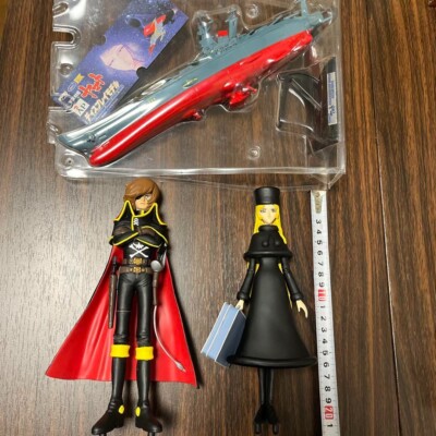 Space Battleship Yamato Galaxy Express 999 Maetel Captain Harlock