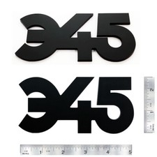 2pc Emblem Set Fits Dodge 345 5.7l Mopar Fender Challenger Charger Ram Hemi 345 2pc Emblem Set Fits Dodge 345 5.7l Mopar Fender Challenger Charger Ram Hemi 345