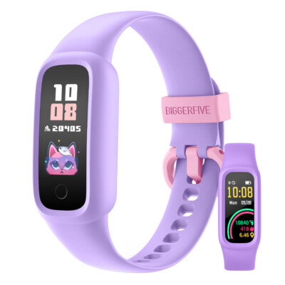 BIGGERFIVE Vigor 2 L Kids Fitness Tracker Watch for Boys Girls Activity Tracker