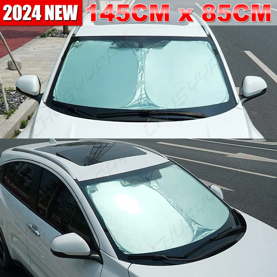 Parabrisas de coche Toyota Highlander parasol ventana calor bloque UV visera cubierta Foto 2 de 4