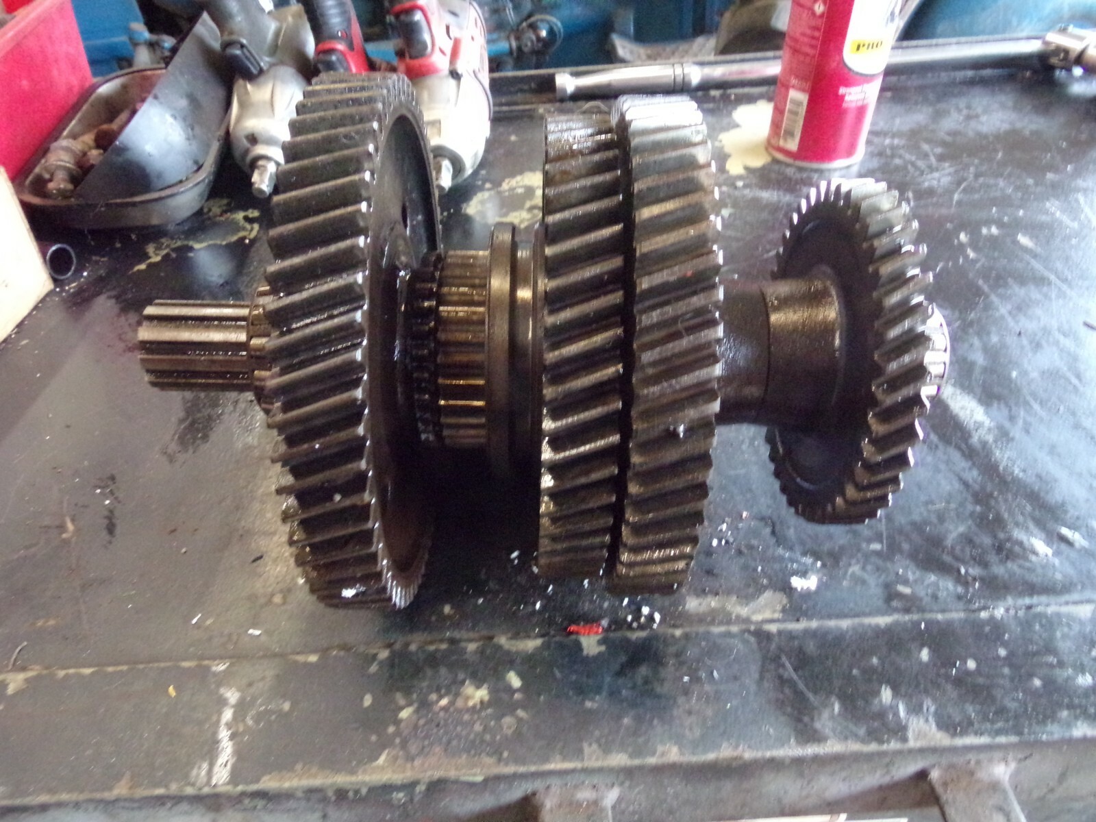 Ford 8N Tractor transmission main UPPER gears gear & shaft eBay