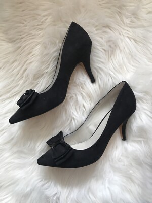Betts Pointed Toe Kitten Heel Stiletto Size Black Australia