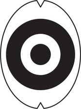 Racquet Art - Stencil - Tennis, Badminton, Squash, Racquetball - Target