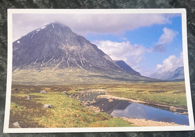 unbenutzte AK Buachaille ETIVE MOR Berg bei Glencoe & Rannoch Moor