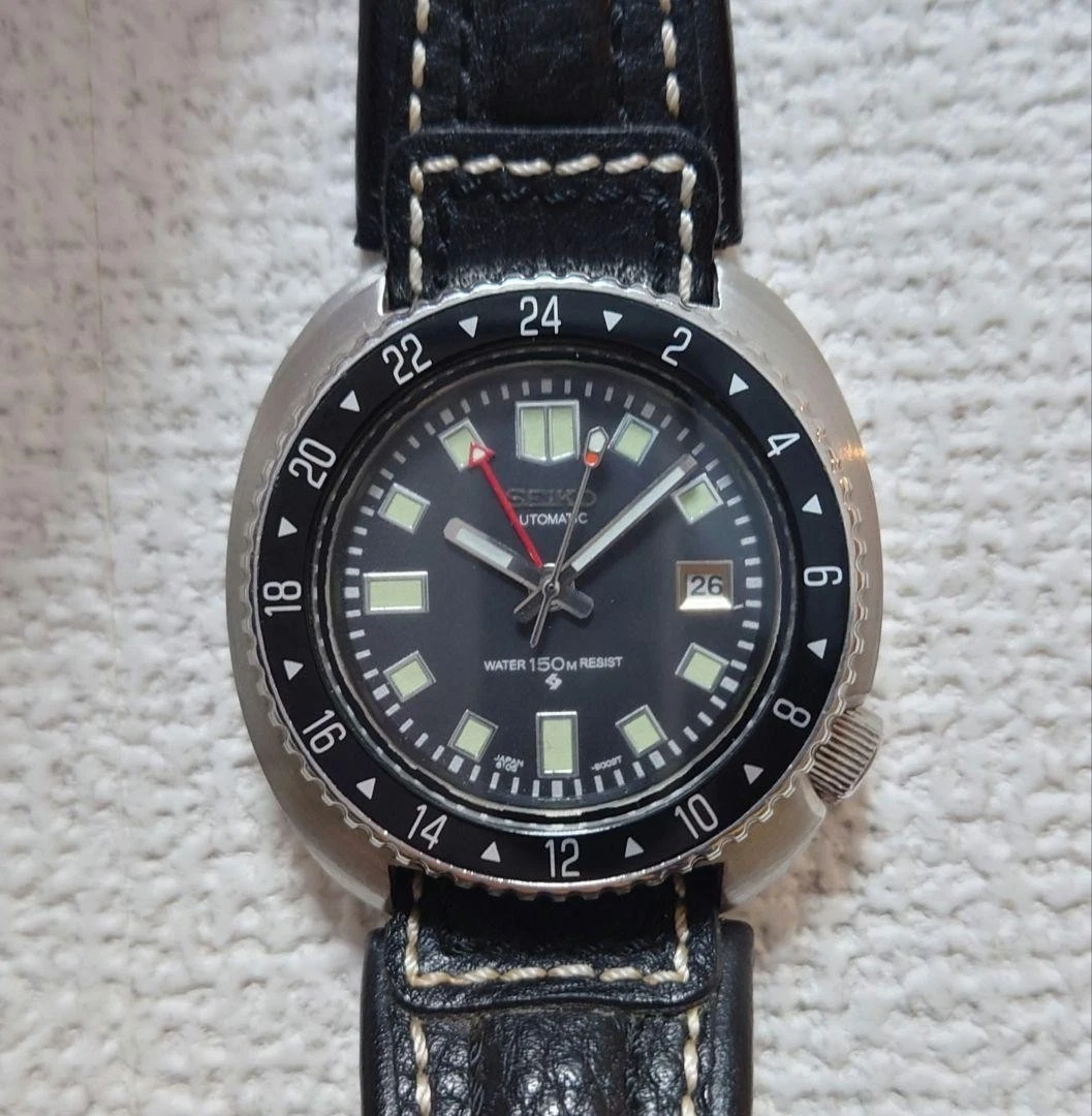 Lotto Di Orologi Da Polso Uomo Seiko 5 6309 Automatici Vintage - Foto 2