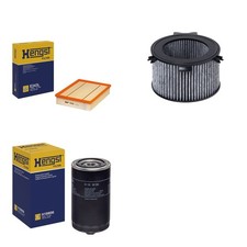 HENGST FILTER-PAKET SET passend für VW T4 BUS 2.5+2.4 D+2.5 TDI 75-151 PS