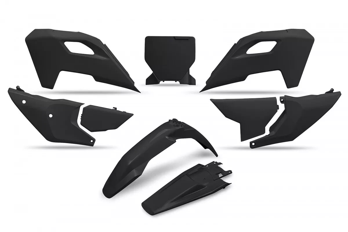 Husqvarna Plastic Kit TC FC TX FX  2023 - 2024 Black HUKIT626-001 UFO Motocross