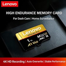 LENOVO 1TB 512GB 256GB 128GB Micro TF SD Card High Speed Class Flash Memory*