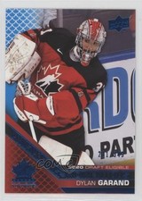 2022 Team Canada Juniors Prospectus Momentous Electric Blue Dylan Garand 09wc