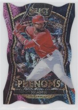 2020 Panini Select Phenoms Die-Cut Cosmic Prizm Jo Adell #PH-3 0vf5