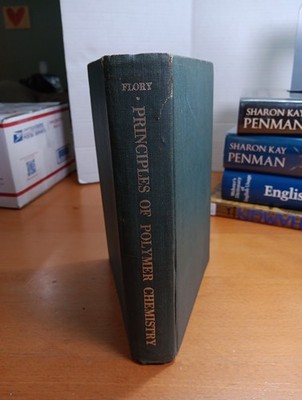 Principles of Polymer Chemistry Paul J Flory HC ExLib 1953 Classic