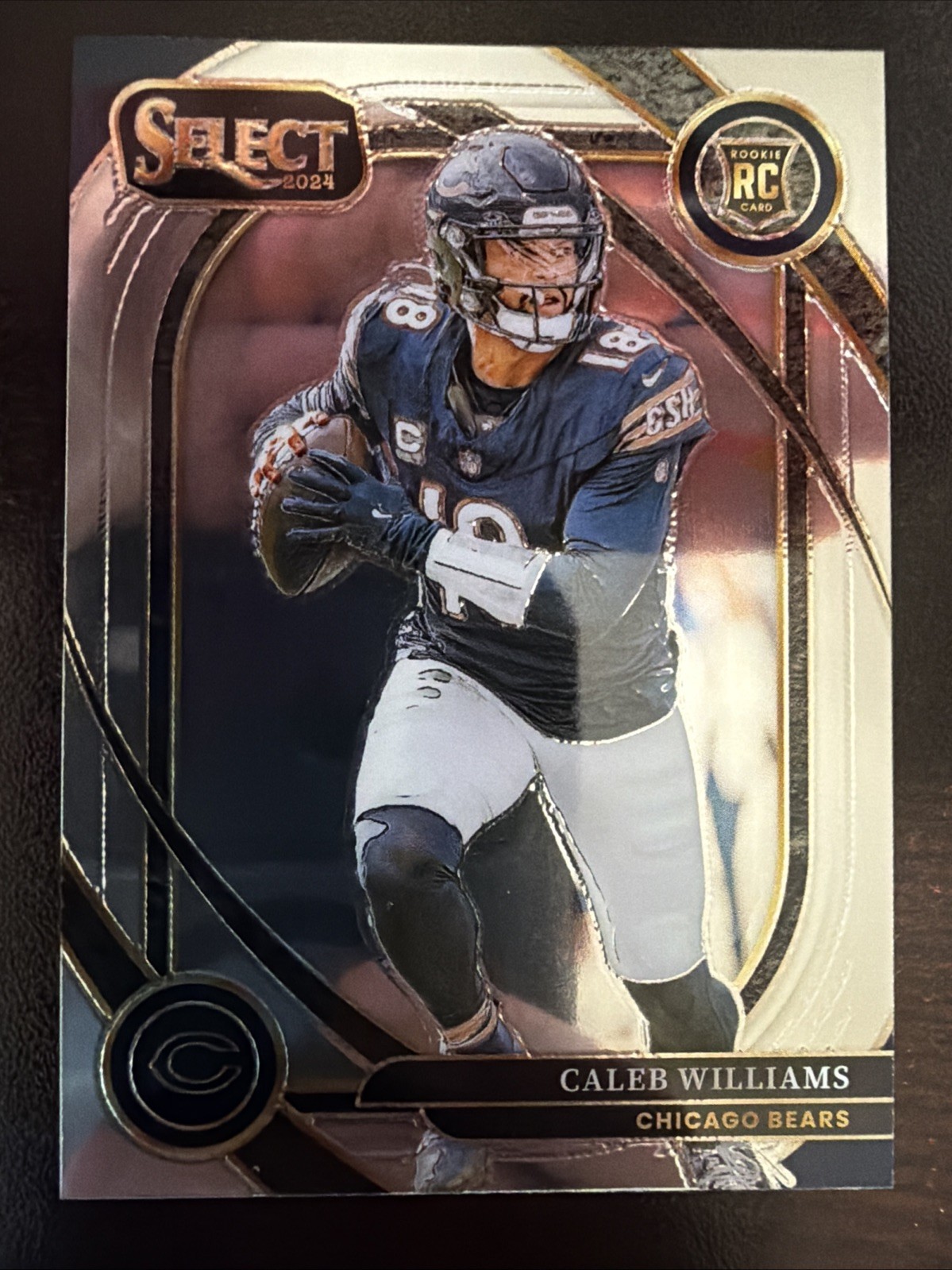 Panini 2024 Select Football Caleb Williams Rookie Club Level #216 Bears Card