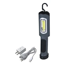 GRAINGER APPROVED  Rechargeable Hand Lamp,Max Run time 5hr 820D97