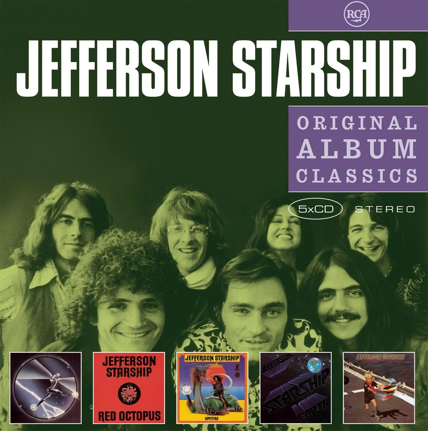 Jefferson Starship Original Album Classics 5 CD *LIKE NEW*