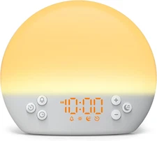 Sunrise Alarm Clock Sound & Bedside Dream Machine Putty for Heavy Sleepers Adult