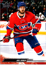 2022-23 Upper Deck S1 Joel Armia Montreal Canadiens #94