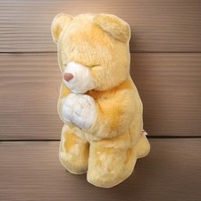 Vtg 1999 TY Beanie Buddies Hope The Praying Bear Plush Stuffed Animal Toy 10"