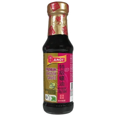 Amoy Premium Oyster Sauce 185g Austernsauce Austern Sauce Dau Hao