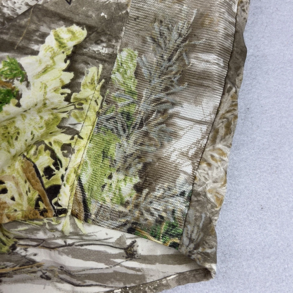 Redhead Camo Shirt LS Vented Mens XL Nylon Chest Pockets Turkey Hunting Outdoor - Image 3 of 4