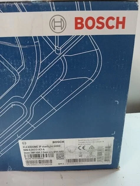 NEW! BOSCH NIN-63023-A3-A FLEXIDOME IP Starlight 6000 Dome 2MP HDR 3-9mm IP66 - Image 2 of 3