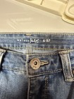 maison Jules Womens Polka Dot Boyfriend Fit Jeans, blue, 4 — photo 4