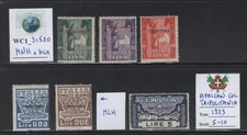 WC1_31530. AFRICAN COL.: TRIPOLITANIA.1923 MARCH TO ROME set. Sc.5-10. MNH & MLH