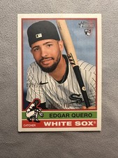 Edgar Quero 2025 Heritage High Number #536 White Sox Bicentennial #/200 Rookie