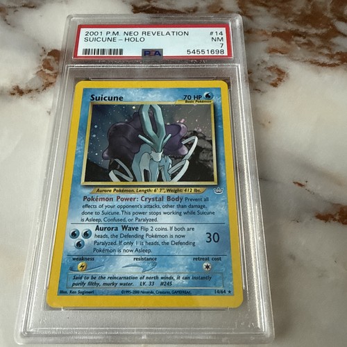 Suicune (Unlimited) graded PSA 7 for sale on eBay