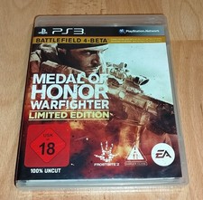 Medal of Honor Warfighter Limited Edition für Sony PlayStation 3 Handbuch OVP