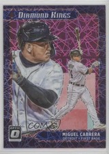 2021 Donruss Optic Diamond Kings Pink Velocity Prizm /249 Miguel Cabrera 10k8