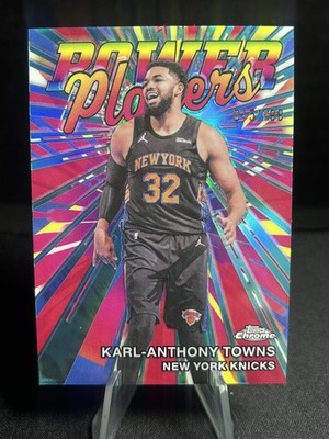 UPDATE Topps Chrome 2026 Power Players Karl-Anthony Towns Knicks PP-7 /199