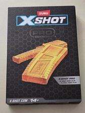4 Pack Zuru X-Shot Pro Series Clip Set 8 Mags Total 4 Full-Size  4 Half-Size