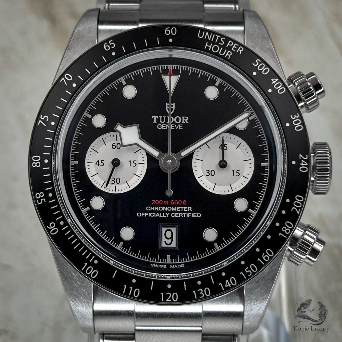 Tudor Black Bay Chrono Reverse Panda Black Dial 41mm 2022 M79360N