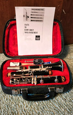 Vintage KING CLARINET Band Instrument 95159 with Case Made in Germany