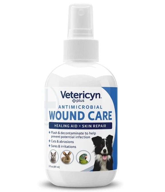 Vetericyn Plus Dog Healing Aid and Skin Repair Wound Care Spray for Exp. 5/2027 - Image 2 of 4