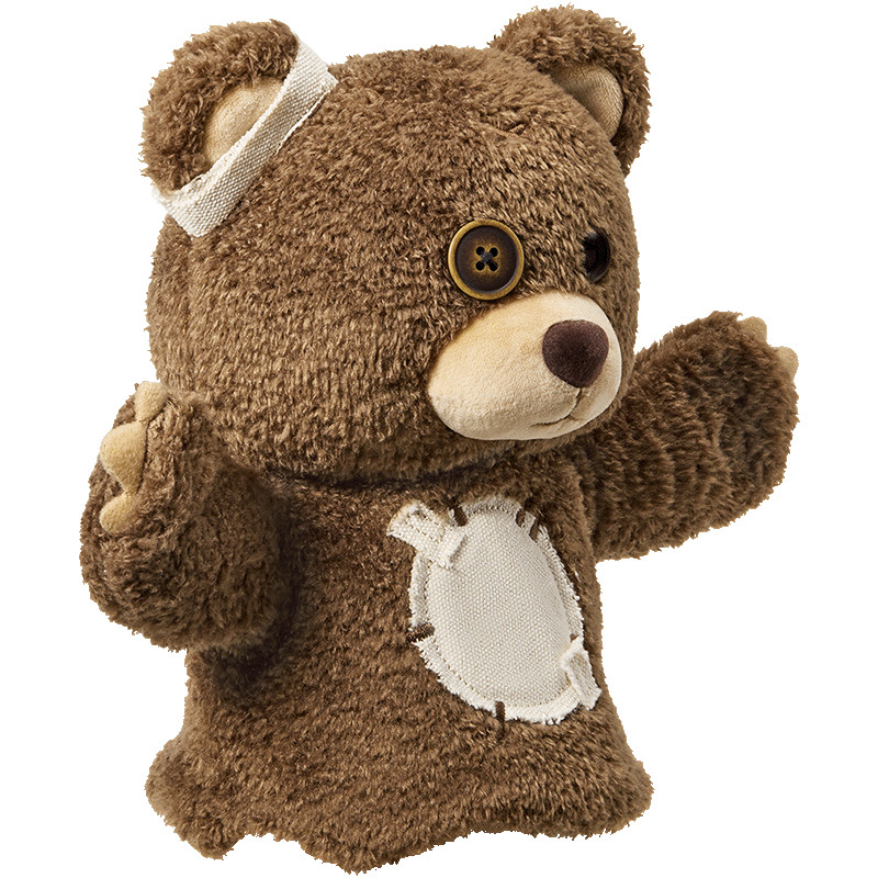 POP MART Hirono Bear Plush Hand Puppet