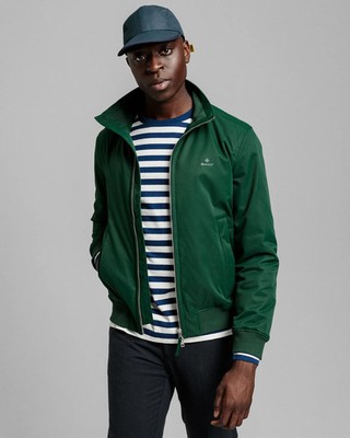 GANT 7006078-374 Hampshire Jacket Herrenjacke TARTAN GREEN Winter gefüttert