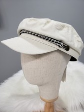 NEW MEDIUM Brixton Ashland Cap Ivory Newboy prep old money hat old money cream