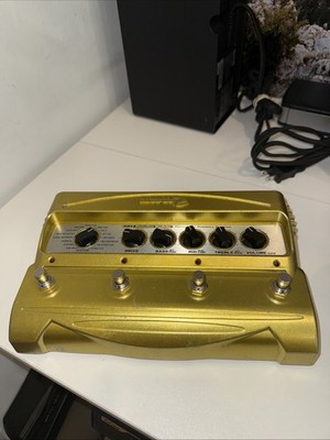 Line 6 DM4 Distortion Modeler Gold Limited Edition Guitar Pedal AS