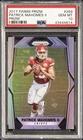 2017 PANINI PRIZM PRIZM #269 PATRICK MAHOMES II ROOKIE RC PSA 10