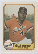 1981 Fleer Willie McCovey #434 HOF 0z0n
