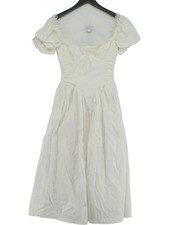 House Of CB London A-Line Midi Dress S in Whi...