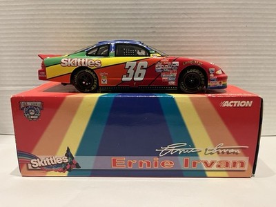 Ernie Irvan #36 Skittles 1998 Pontiac 1:24 Scale Car Action Nascar