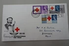 GB 1963 RED CROSS PHOSPHOR Set on Illustrated FIRST DAY COVER Cat £90