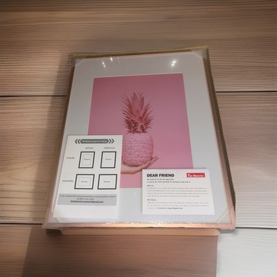 Fun Memories 16x20 Picture Frame, Display 11x14 With Mat or Without Mat, Post