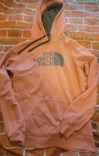 The North Face Womens Hoodie Sz Medium Guc Coral
